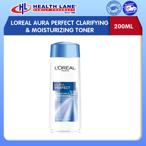 LOREAL AURA PERFECT CLARIFYING & LEMBAPURIZING TONER (200ML)